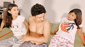 Hot Milf Bhabhi Hardcore FFM Group Sex with Village Boy Uttaran20