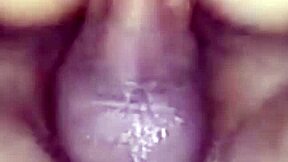 Skinny teen rides friend's huge cock pussy to ass cums inside