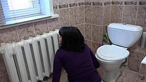 i explode anally on wide rubber dildo in stockings... juicy ass bliss!!