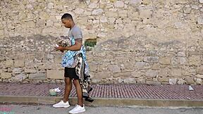 andy stone advises cuban friend as kourtney love takes big black cock interracial part 1