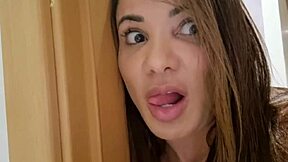 peguei meu meio primo no banho e adorei