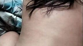 mi hermanastra grita mientras la cojo duro en anal bondage