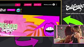 Taluane boom dominates iasmim santana in hot bisexual submission play