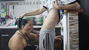 Neighbor Milf Big Ass Kitchen Pounding