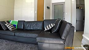 Bubble Butt Black Milf Pussy Pounded POV Doggystyle in Fake Modeling Casting Interview