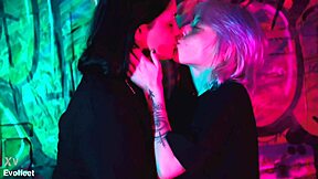 First-time latina lesbian licks feet toes in bisexual foot worship