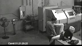 Hot Blonde Caught Fingering Wet Pussy While Kissing and Sucking on Hidden Cam