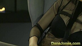 Young Lingerie Amateur Teases Masturbation Seductively