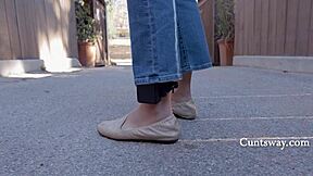 Officer Penny's Dirty Lesbian Cunt Lick with Dana Vespoli in Office Strapon Domination