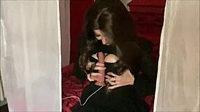 mature milf lures neighbor into homemade rough pussy riding session