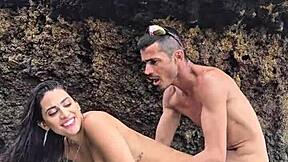 ever wonder what happens when she spots that monster cock on the beach?