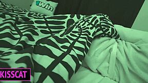 Taboo FANTASY: Step Mom FILLS PUSSY with CUM Helping Step Son in SHARED BED