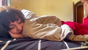 zne taboo faking stepbro girlfriend janys petite latina rides interracial monster cock pov