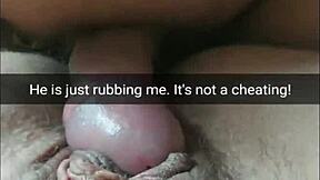 think your girlfriend's pussy creampied bareback by daddy on ovulation day cuckold captions milky mari