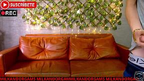 Colombian Latina Ninfomana Fucks Precocious Young Nerd in Lingerie Fingering Kiss