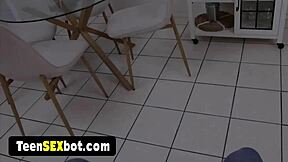 busty ebony teen 18+ tight PUSSY ROUGH FUCKED pov