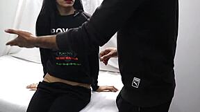 Ever wonder how a virgin teen's pussy feels bent over for doctor's big cock?