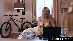 Cherry Kiss's Tight Milf Ass Begs for Step-Son’s Obsessed Anal Pounding!