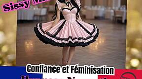Sissy France Hypnose: Maid feminization through immersive domination