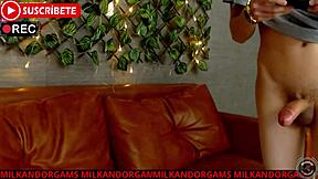 Colombian Latina Ninfomana Fucks Precocious Young Nerd in Lingerie Fingering Kiss