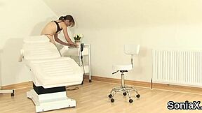 Unfaithful mature bride Sonia exposes huge natural titties