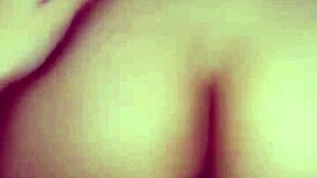 First-time skinny latina virgin shakes huge perfect tits while getting ass-slapped submissive.