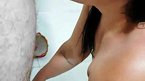 maid's teen daughter slurps morning cum outdoors sneakily