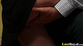 Kia Winston delivers wild anal blowjob pleasures with her expert touch