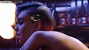 Cyberpunk Cyberfuck Explodes Raw!