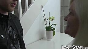 i show this young guy how a mature lady fucks with big tits and ass