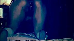 Storm pounds her fat gypsy ass as she peeks outside curiously