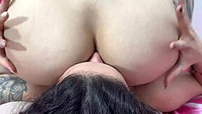 Post-Gym Ass Feast With Bestie