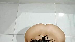 maid's teen daughter slurps morning cum outdoors sneakily