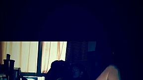 Storm pounds her fat gypsy ass as she peeks outside curiously