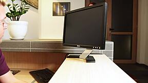 hey horny redhead stepsis get fucked hard in her steamy shower