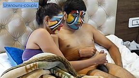 ohh sexy nurse aarti here umm givin patient my big tits deepthroat treatment feels sooo good!!