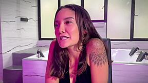 horny latina allison sweet sneaks motel fuck on friend's muscular boyfriend deepthroat riding