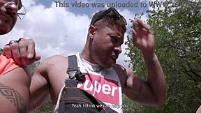 Wet Kaitlyn Katsaros broken car pre-wedding! 5on1 boys ATM balls deep DAP DP gapes pee drink cum swallow