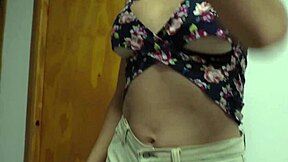 i finger my latina milf pussy moaning till i squirt and soak my pants