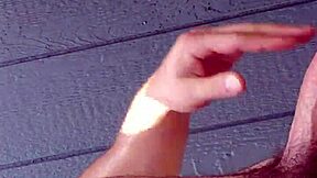 damn this bbw latina slurps cock outdoors like a pro