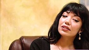 i can't resist seducing my big tit latina lesbian milf boss