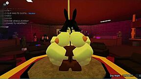 This dirty big ass black whore begs for more rough creampie pounding