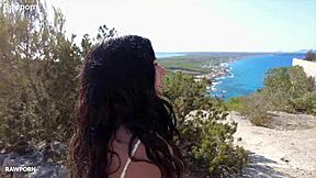 Linda Del Sol hosts wild Formentera beach orgy with monster cocks dripping cum