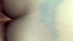 bitch spreads ass cheeks for first time anal pounding