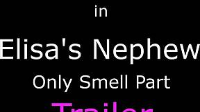 Nephew, smell my feet and worship them right now?