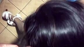 peruvian lady trades sex for cash then gets tipsy and wild in lima