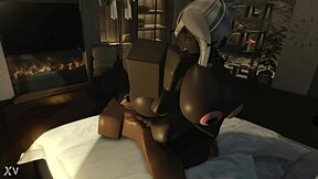 this roblox thug sneaks in and fucks the cheating black teacher senseless after game