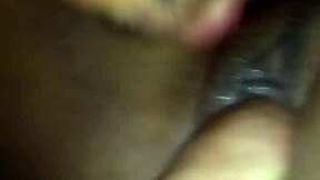 enjoying licking that juicy ebony pussy nice and slow