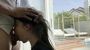 eden ivy moans through sloppy anal ass licking and gaping