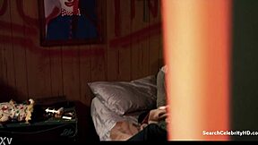 laura wiggins bares small tits and gives celebrity handjob blowie